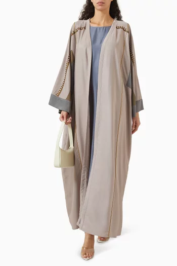 2-piece Abaya & Dress Set in Cotton