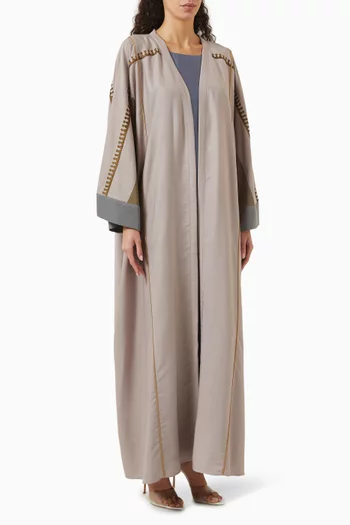 2-piece Abaya & Dress Set in Cotton