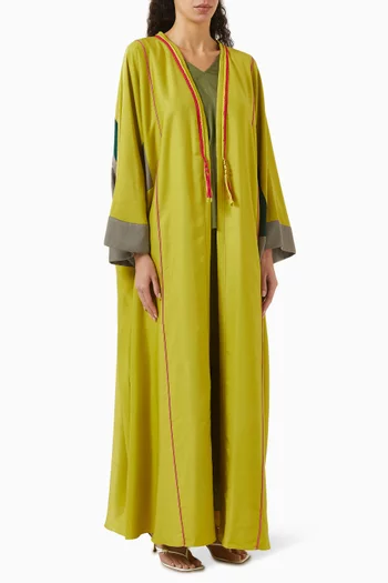 3-piece Abaya Set in Cotton