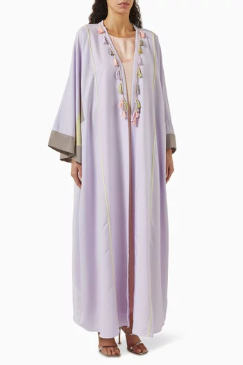 2-piece Abaya & Dress Set in Cotton