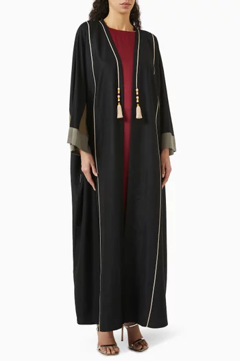 2-piece Abaya & Dress Set in Cotton