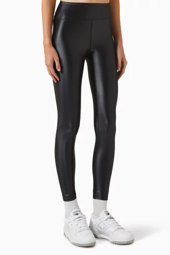 x Mona Kattan Celine High-waisted Leggings