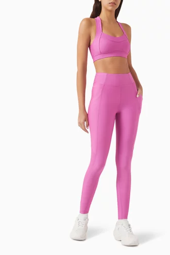 x Mona Kattan Dalia High-waisted Leggings