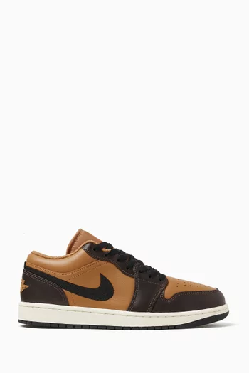 Air Jordan 1 Low Sneakers in Leather