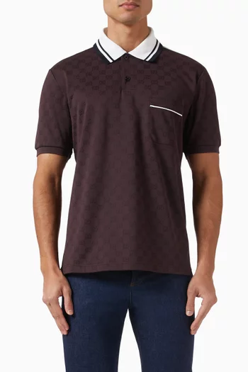 GG Polo Shirt in Technical-jersey