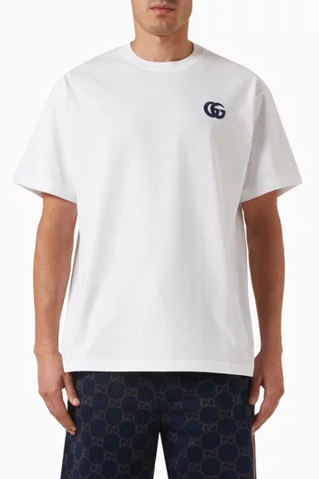 Double G T-shirt in Cotton