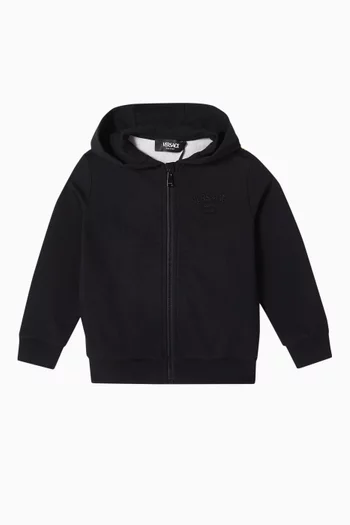 Barocco Zip Hoodie in Fleece