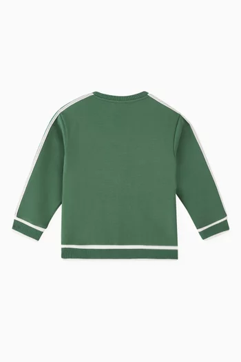Tape EA Sweatshirt in Cotton-jersey