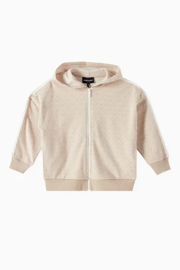 Logo Hoodie in Cotton