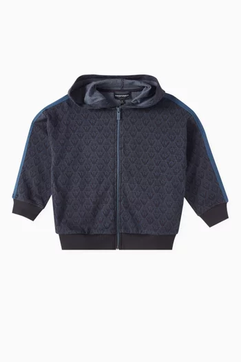 Logo Hoodie in Cotton