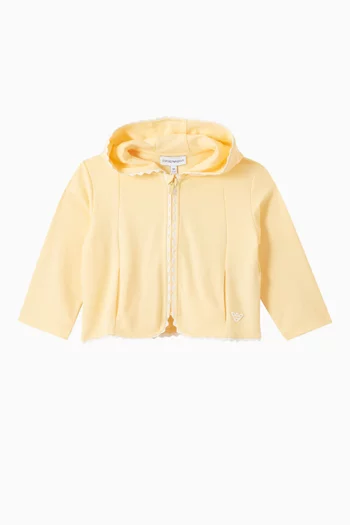 Logo Zip Hoodie