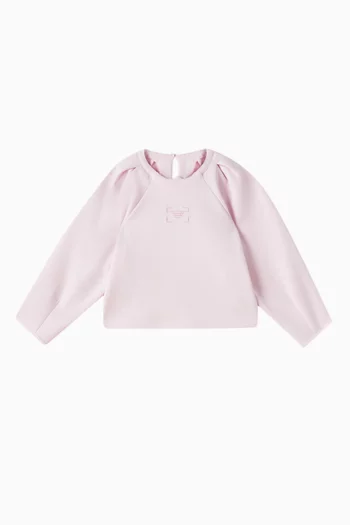 Logo Sweatshirt in Jersey