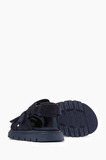 Velcro-strap Sandals