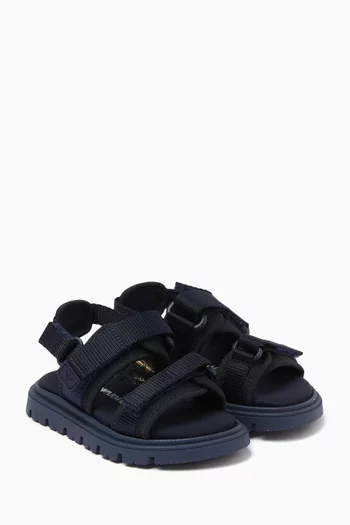 Velcro-strap Sandals