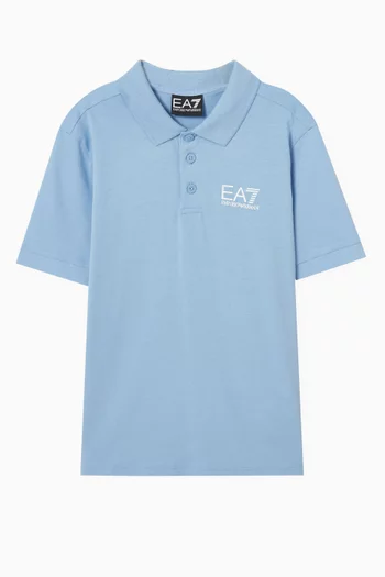 تي شيرت بولو بشعار EA7 جيرسيه