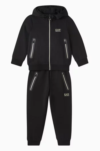 Logo Hoodie in Cotton