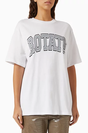 Logo T-shirt in Cotton-jersey