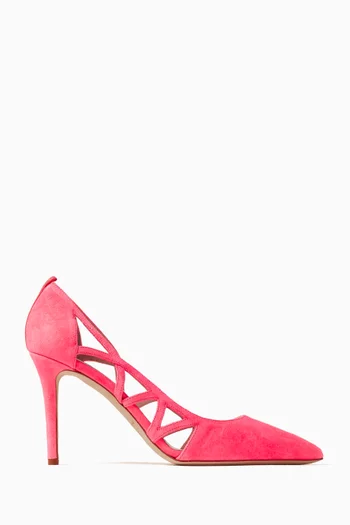 Regents 90 Pumps in Suede