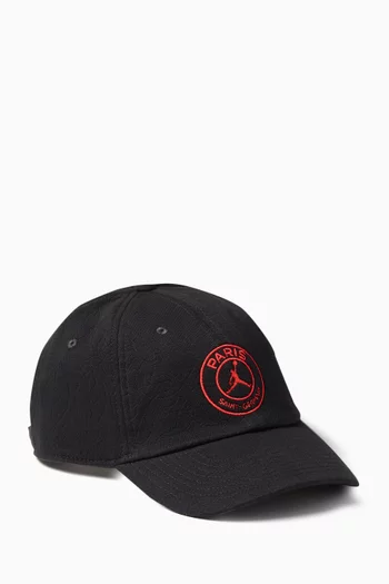 PSG Club Jordan Football Cap in Cotton-blend