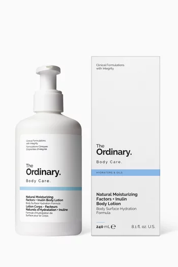 Natural Moisturizer Factors + Inulin Body Lotion, 240ml