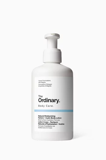 Natural Moisturizer Factors + Inulin Body Lotion, 240ml