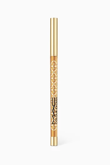 Flashy Gold Colour Excess Gel Pencil Eye Liner, 0.35g