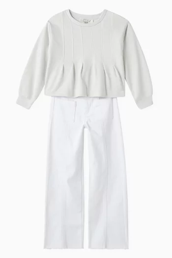 Babydoll Top in Cotton Blend