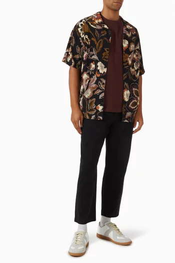 Didcot Winter Botanical Shirt in Viscose