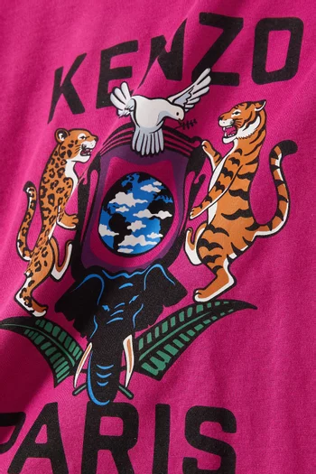 Graphic Print T-shirt in Organic Cotton