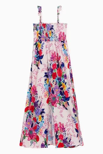 Danna Dress in Stretch Cotton