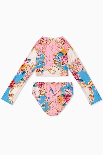 Rashguard Bikini Set