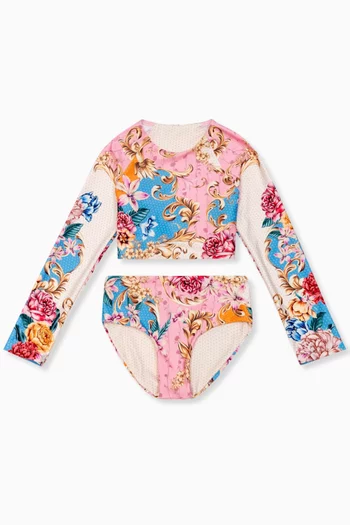 Rashguard Bikini Set