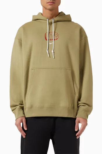 Solo Swoosh Hoodie in Fleece