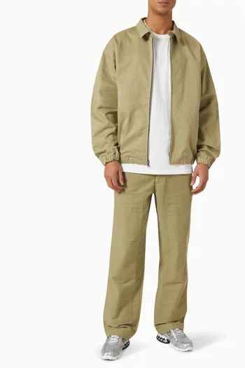 Chamois Double-knee Pants in Cotton-blend