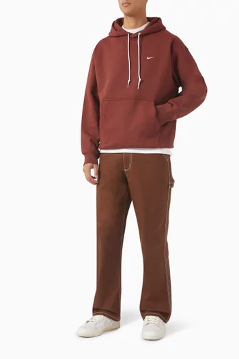 Solo Swoosh Hoodie in Fleece