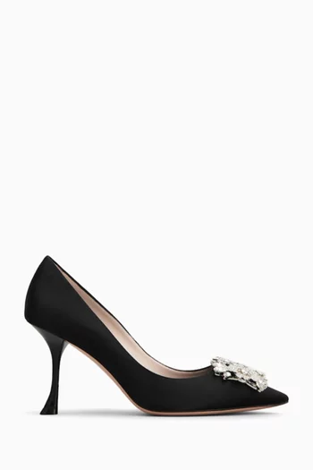 Efflorescence 85 Pumps in Satin