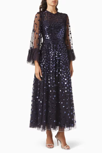 Glisten Sequin-embellished Gown in Tulle
