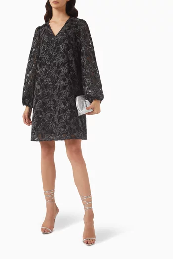 Yassigga Mini Dress in Jacquard