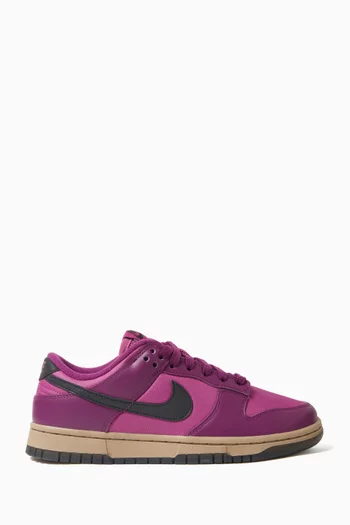 Dunk Low Sneakers in Leather