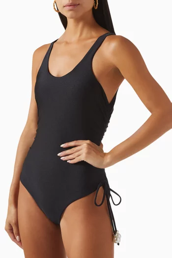 لباس سباحة أويسترز قطعة واحدة بكشكش