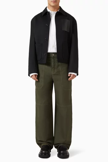 Workwear Jacket in Wool-blend