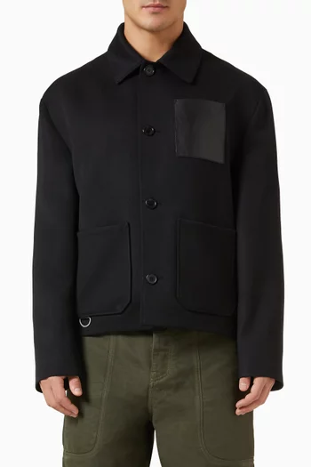Workwear Jacket in Wool-blend