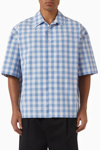 Shirt in Compact Cotton