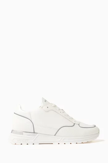 Popham Lite Sneakers in Tumbled Leather