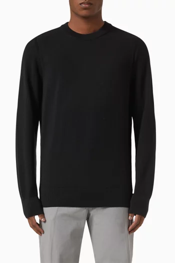 Micro-structured Sweater in Cotton