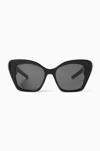 4G Cat-eye Sunglasses in Acetate