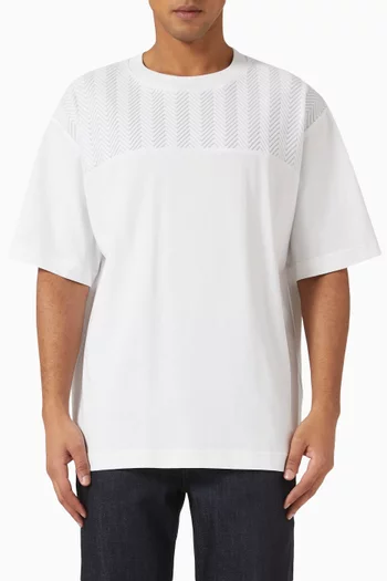 Rashcel Details T-shirt in Cotton