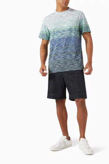 Space Degrade T-shirt in Jersey