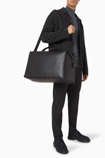 CK Refined Weekender Bag in Faux Leather