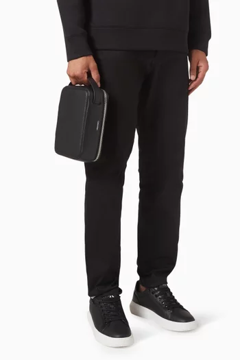 CK Wash Bag in Faux Leather